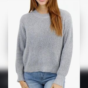 Grace & Lace Light Gray Women's Sweater